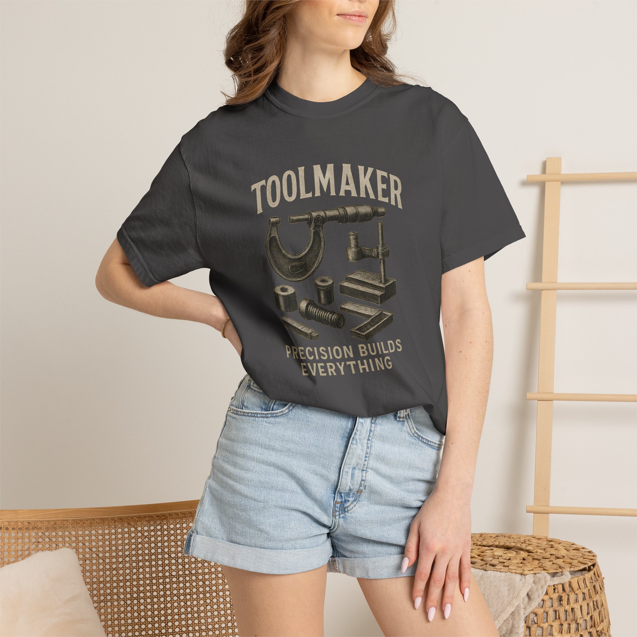 Toolmaker Precision Builds Everything Tee - Image 8