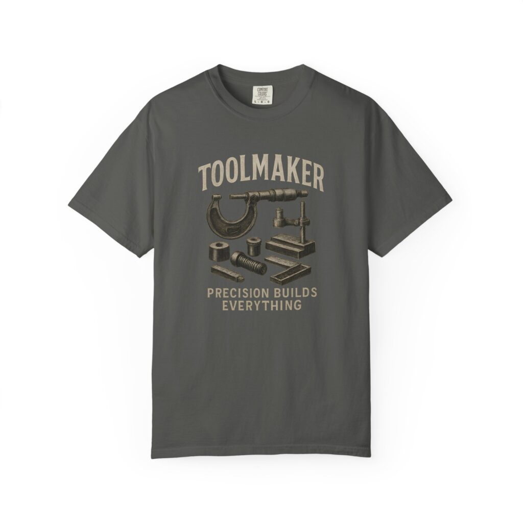 Toolmaker Precision Builds Everything Tee