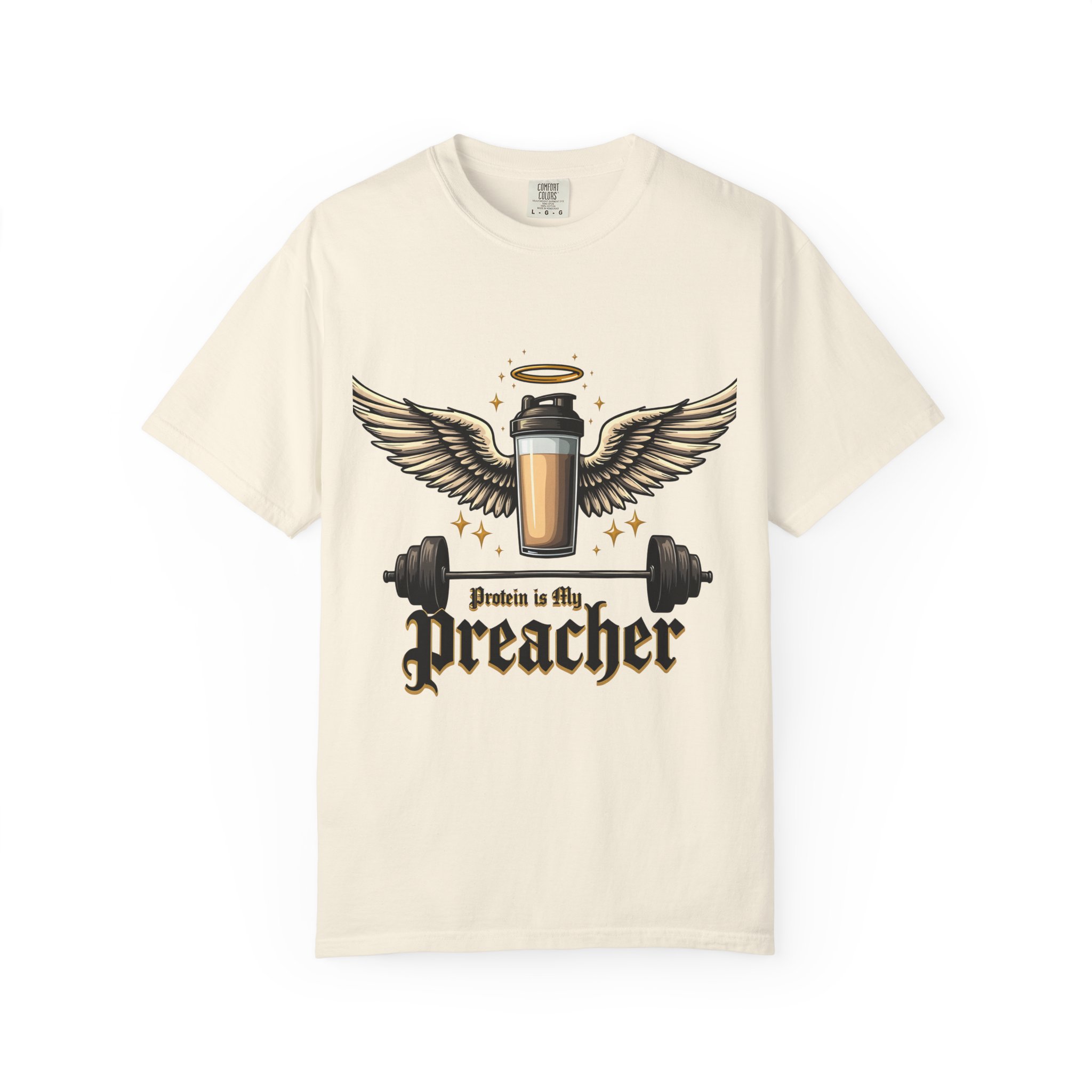 Protein Is My Preacher Tee - Image 5