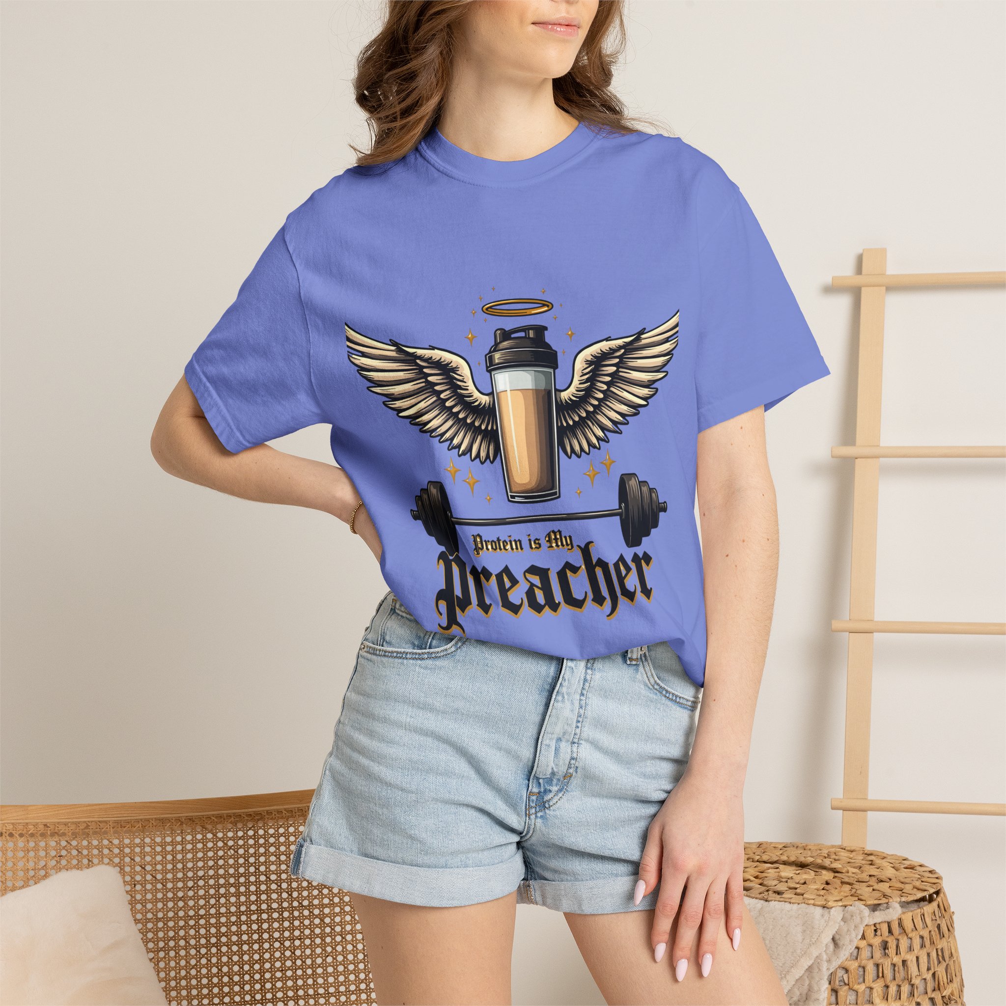 Protein Is My Preacher Tee - Image 16