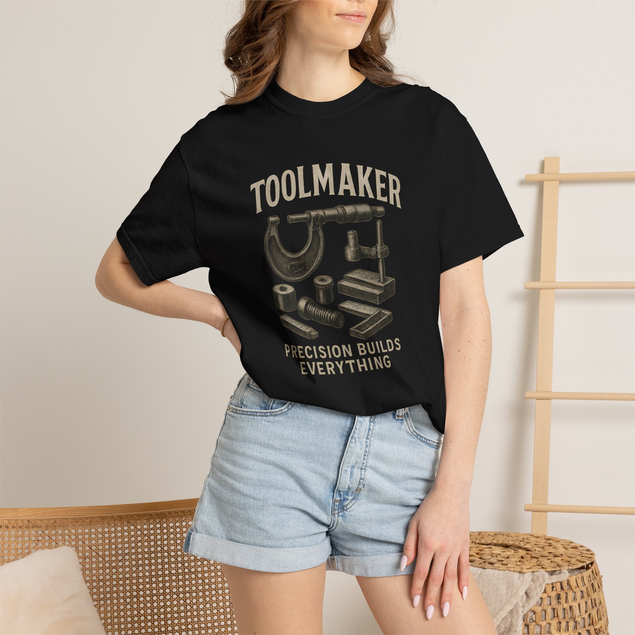 Toolmaker Precision Builds Everything Tee - Image 12
