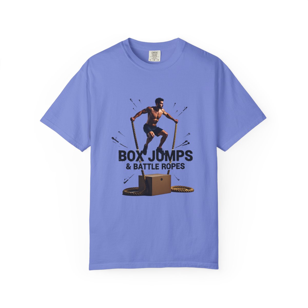 Box Jumps & Battle Ropes Tee - Image 4