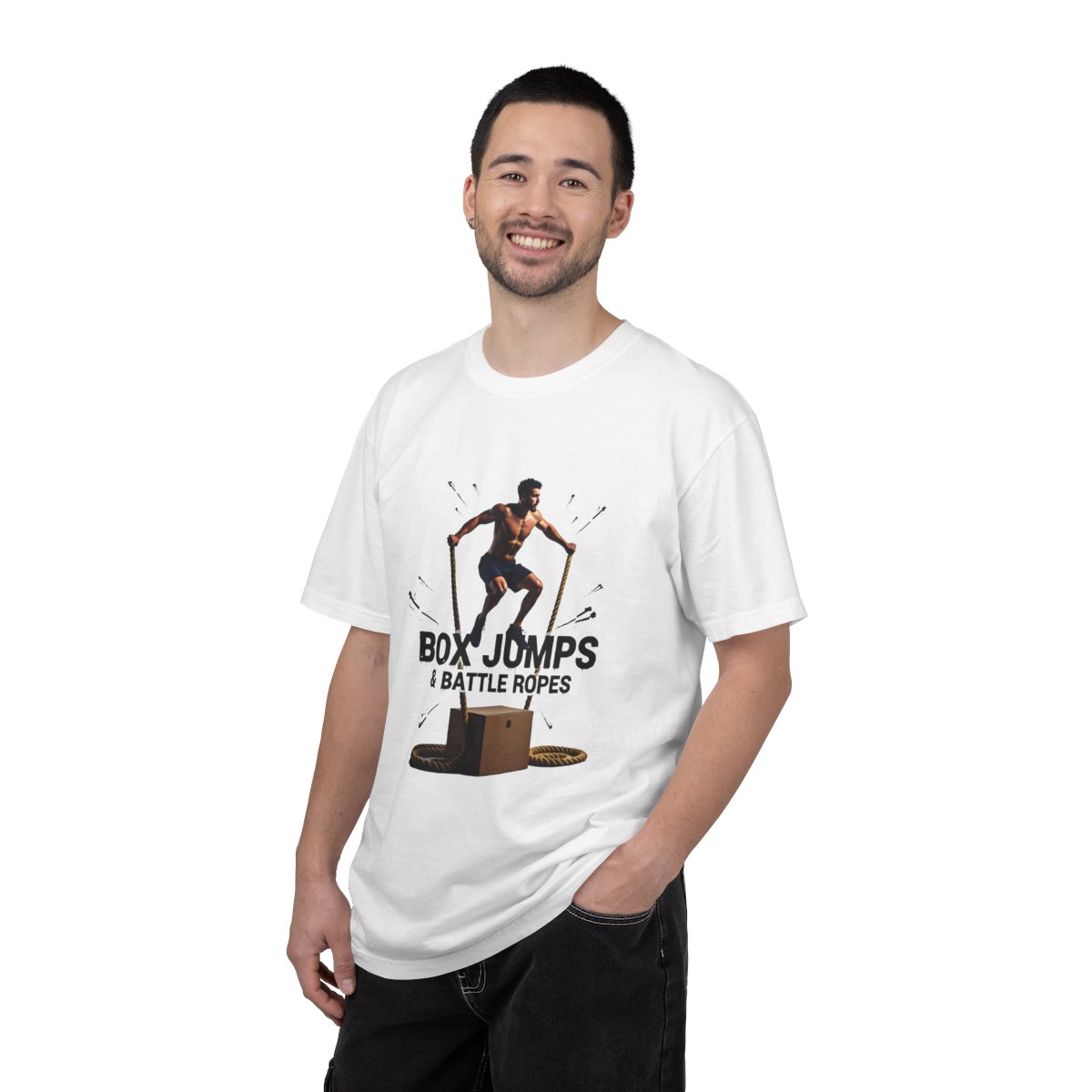 Box Jumps & Battle Ropes Tee - Image 5