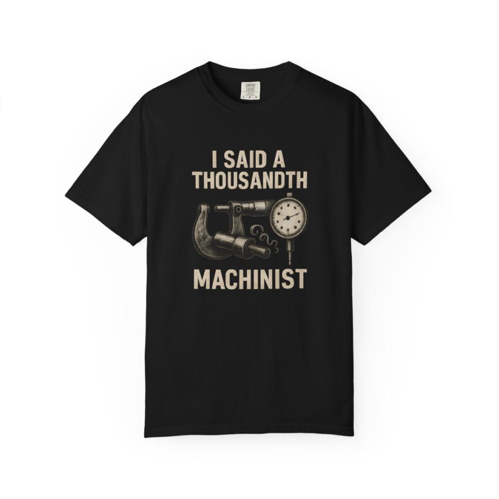 I Said A Thousandth Machinist Tee