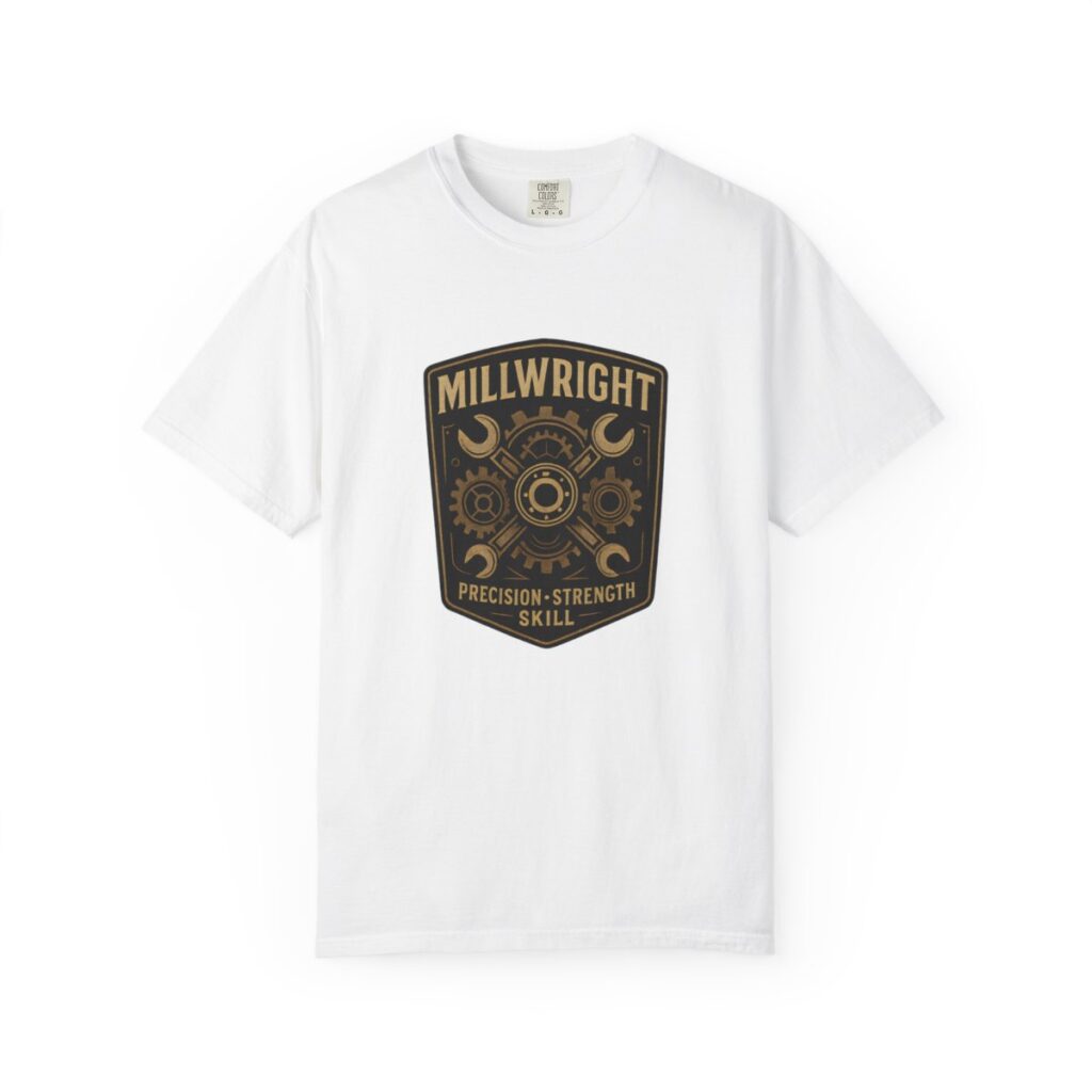 Millwright Precision • Strength • Skill Tee – Light Colors
