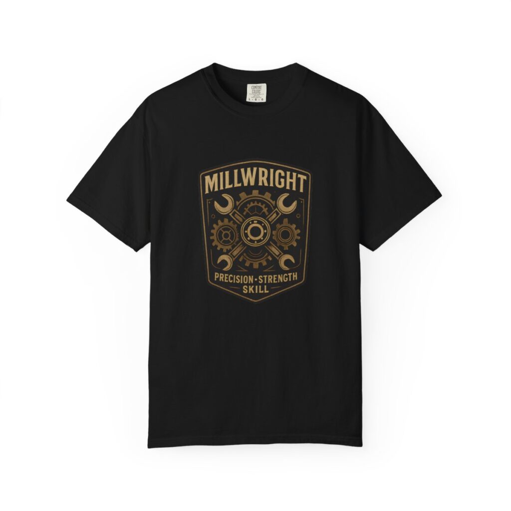 Millwright Precision • Strength • Skill Tee – Dark Colors