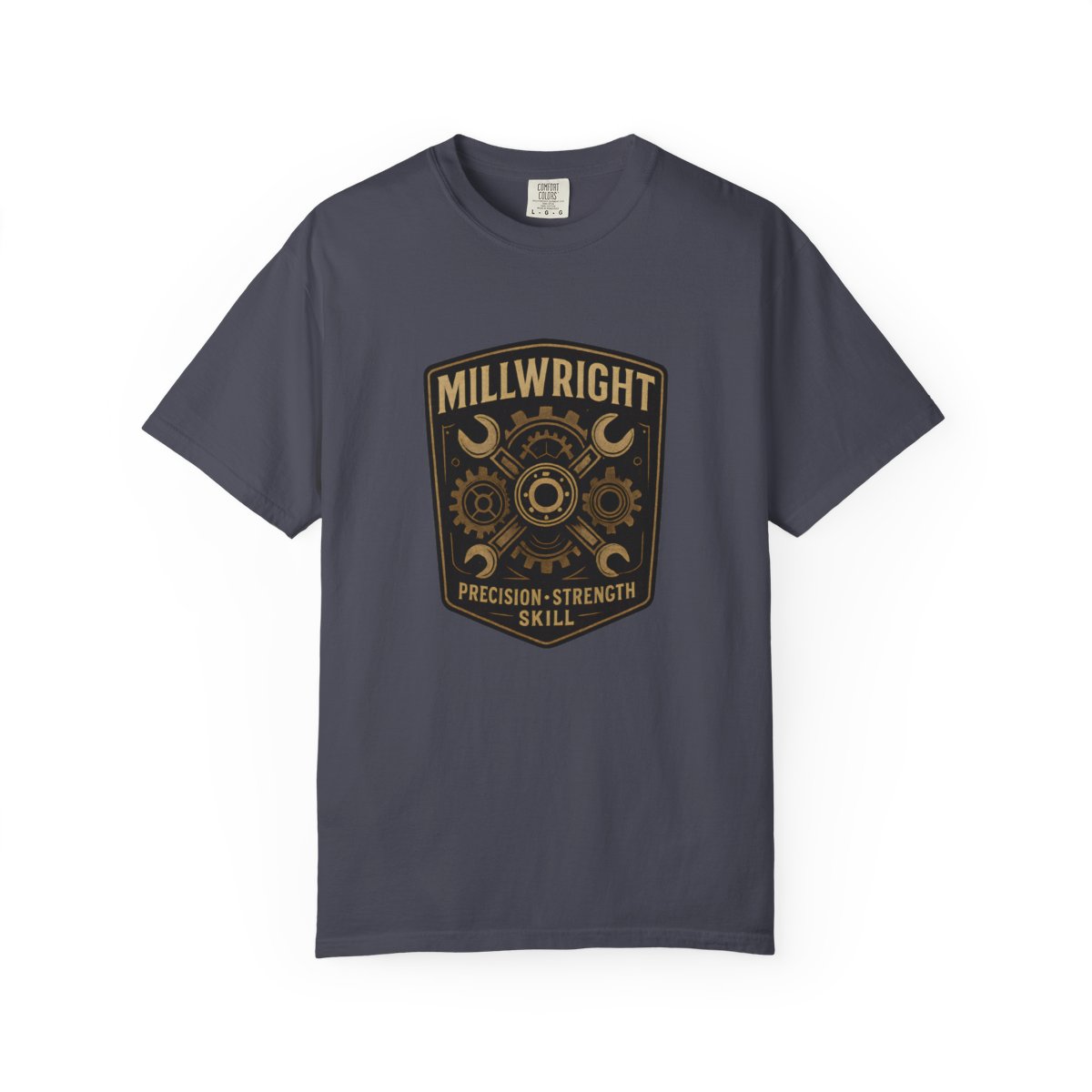 Millwright Precision • Strength • Skill Tee – Dark Colors - Image 2