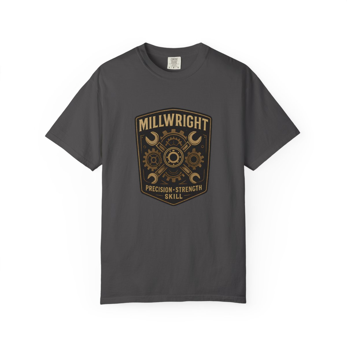 Millwright Precision • Strength • Skill Tee – Dark Colors - Image 3