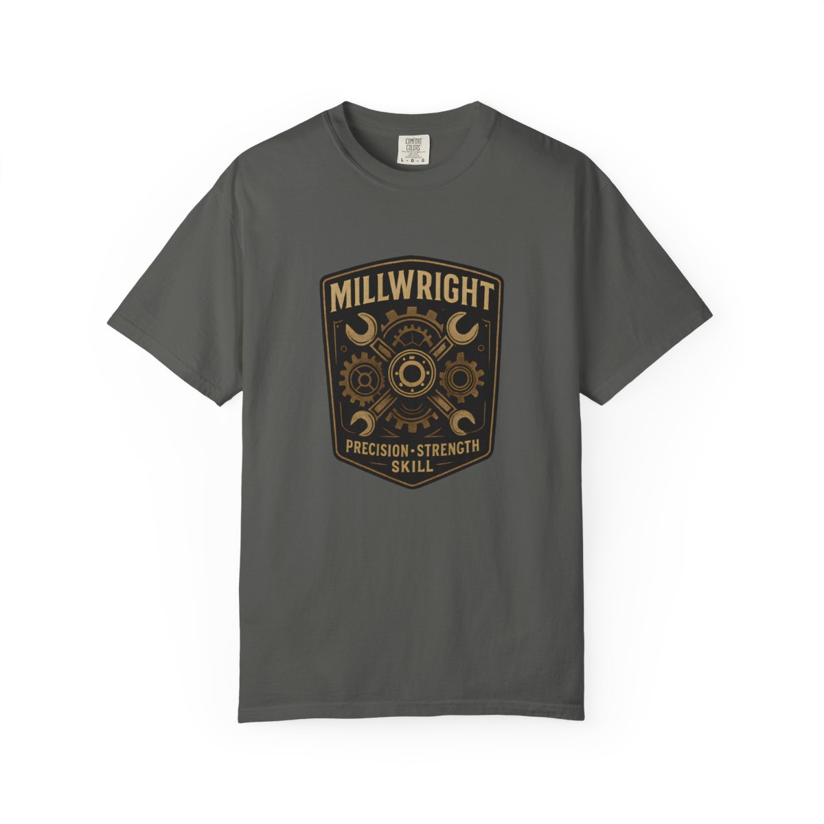 Millwright Precision • Strength • Skill Tee – Dark Colors - Image 4