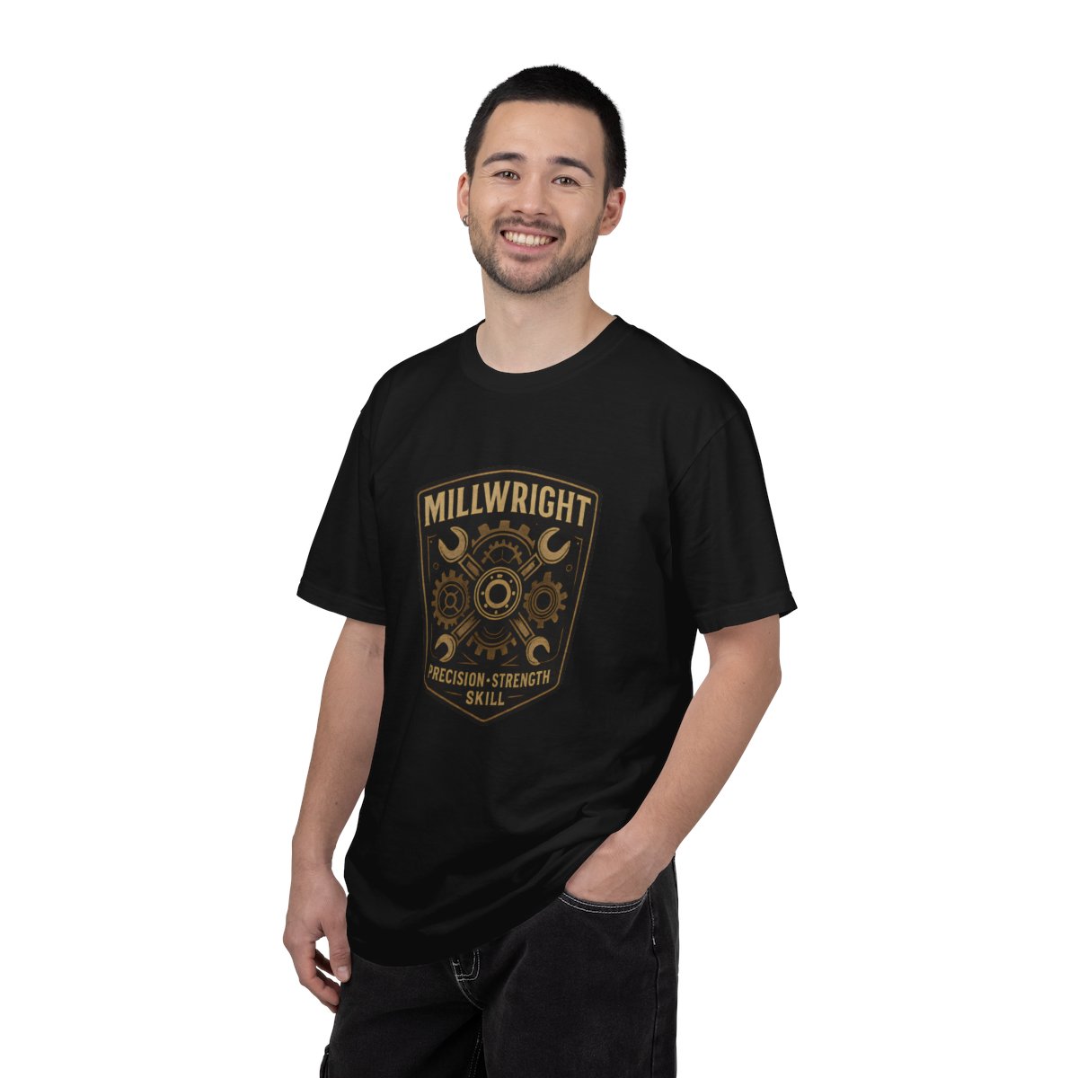 Millwright Precision • Strength • Skill Tee – Dark Colors - Image 5