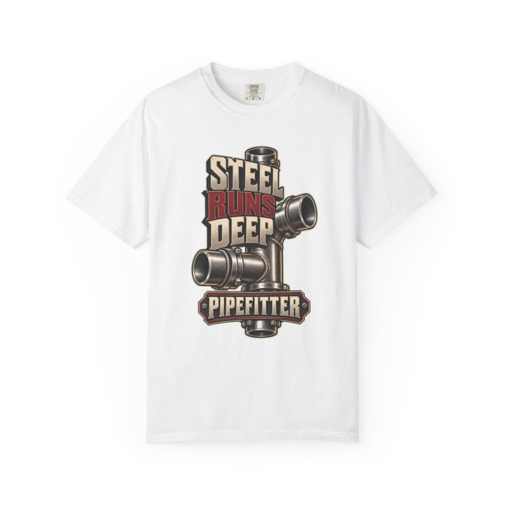 Steel Runs Deep Pipefitter Tee