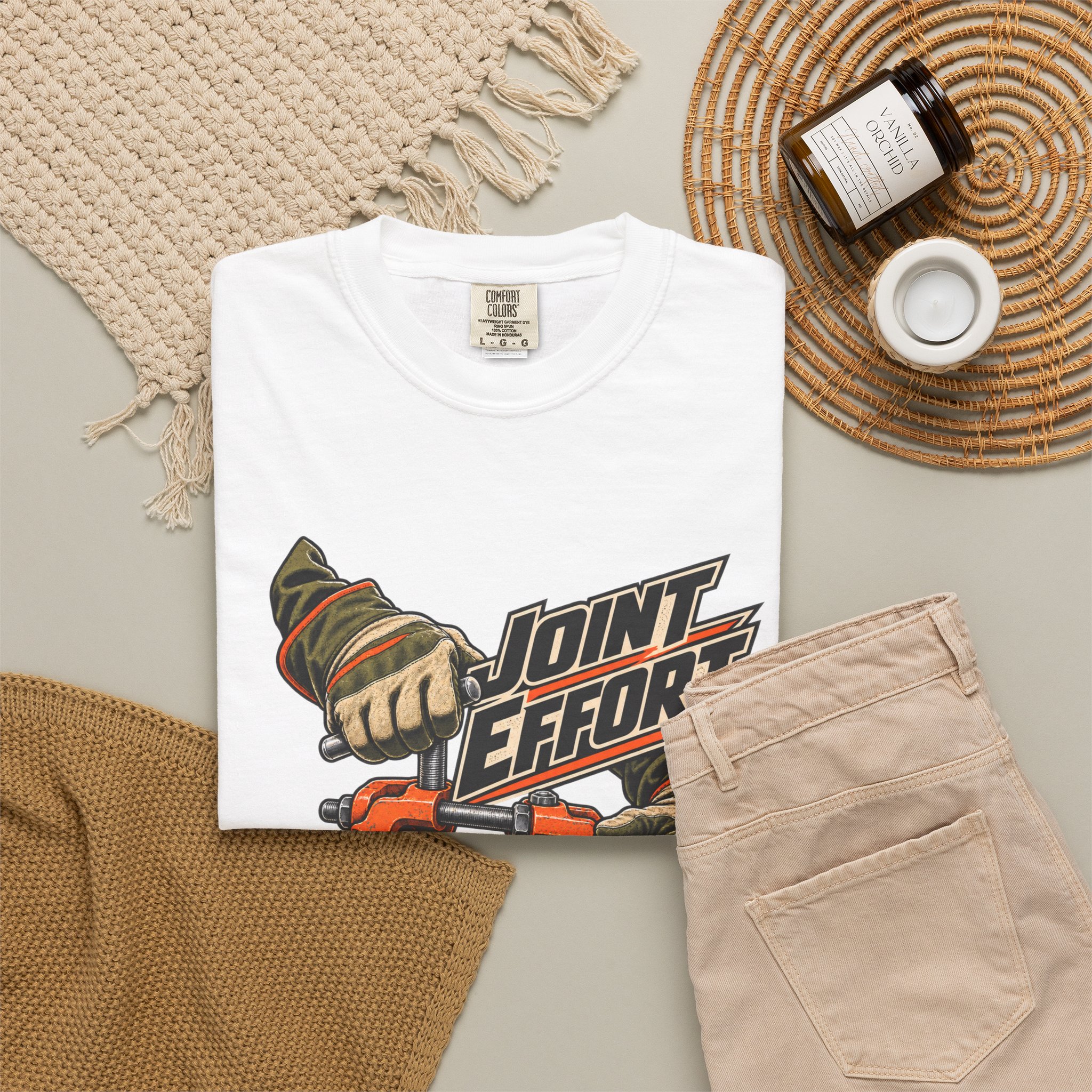 Joint Effort Pipefitter Tee - Image 4