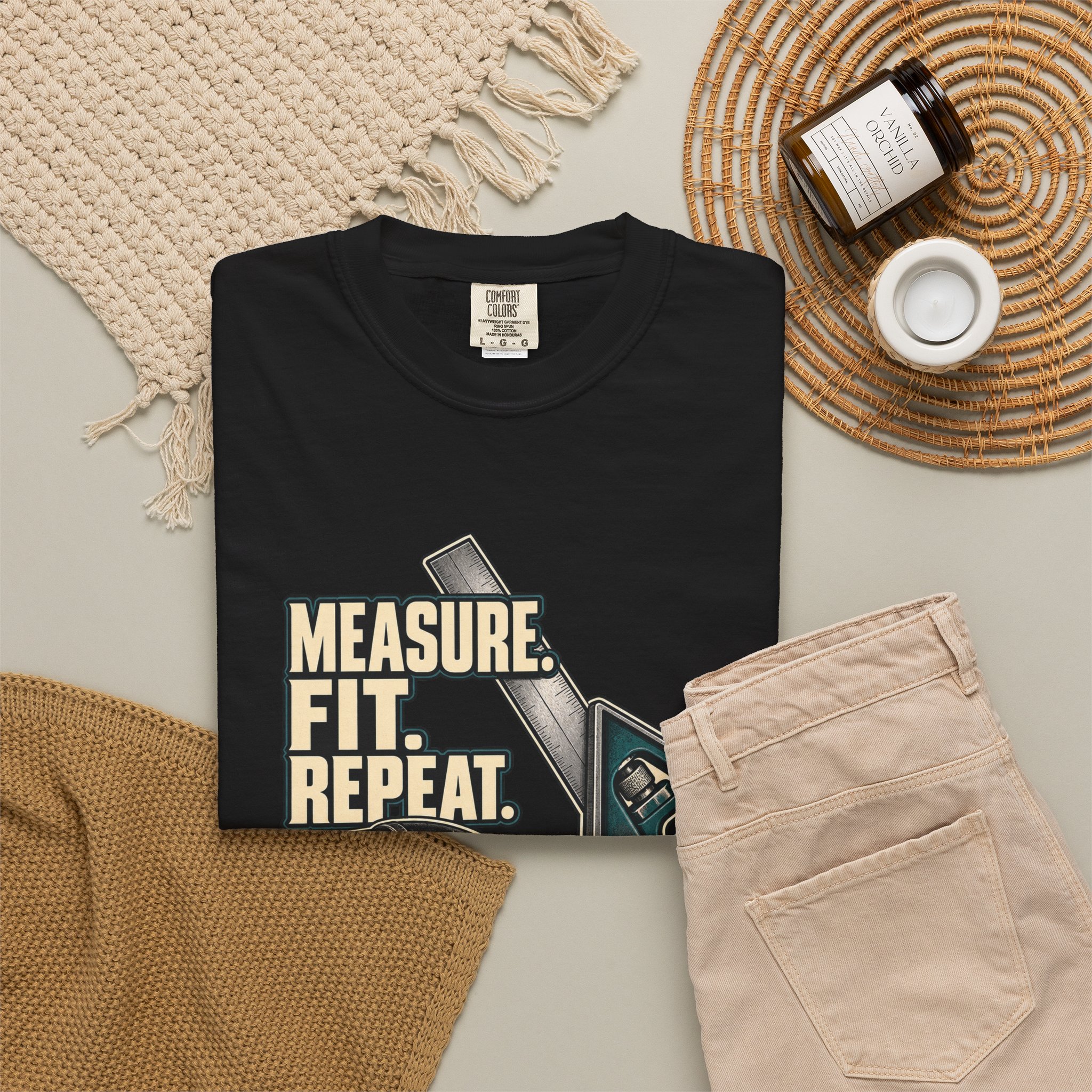 Measure. Fit. Repeat. Pipefitter Tee - Image 12