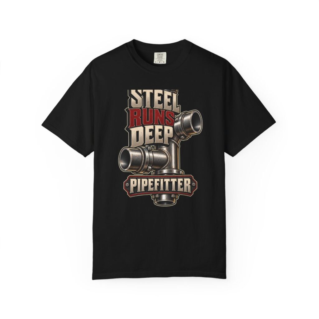 Steel Runs Deep Pipefitter Tee